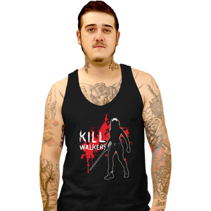 Shirts Tank Top, Unisex / Small / Black Kill Walkers