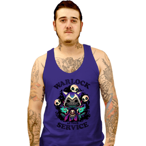 Daily_Deal_Shirts Tank Top, Unisex / Small / Violet Warlock's Call