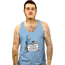 Load image into Gallery viewer, Shirts Tank Top, Unisex / Small / Powder Blue Change My Mind
