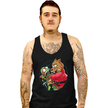 Load image into Gallery viewer, Daily_Deal_Shirts Tank Top, Unisex / Small / Black Why You Little Turtle

