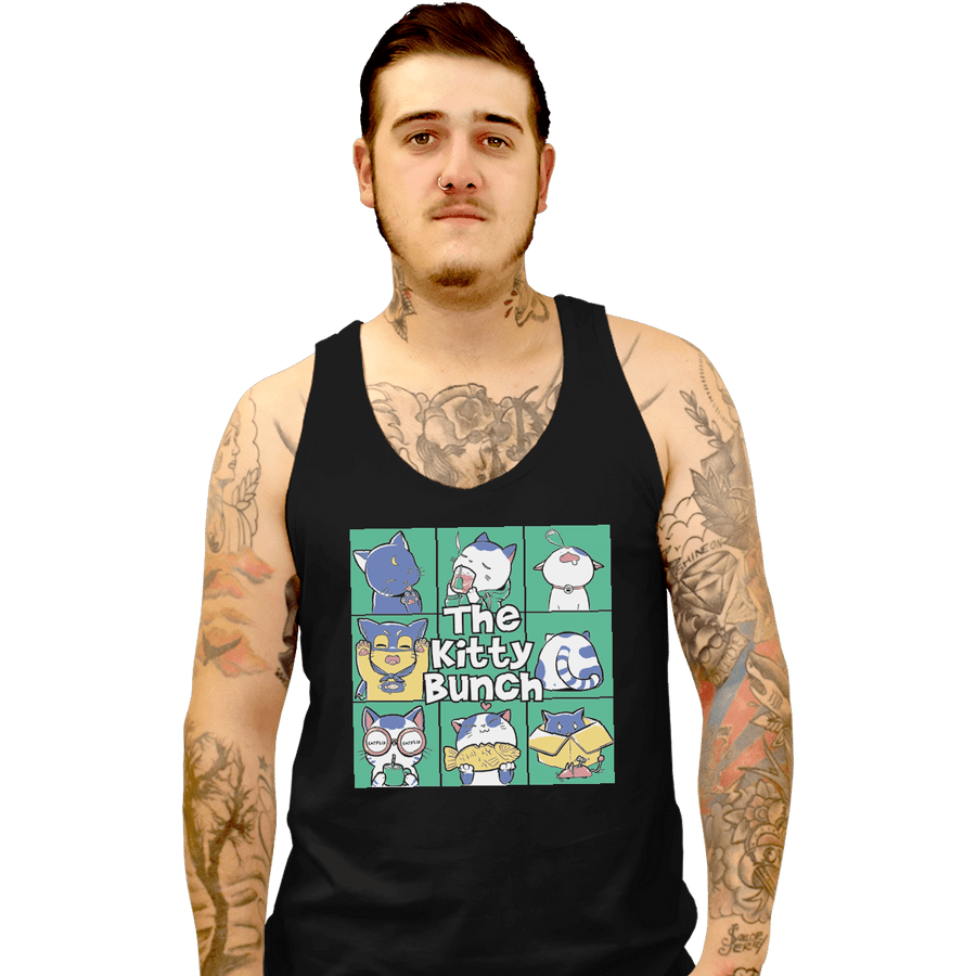 Shirts Tank Top, Unisex / Small / Black The Kitty Bunch