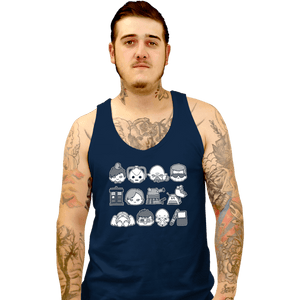 Shirts Tank Top, Unisex / Small / Navy Who Lover