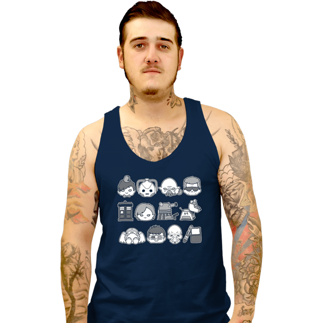 Shirts Tank Top, Unisex / Small / Navy Who Lover