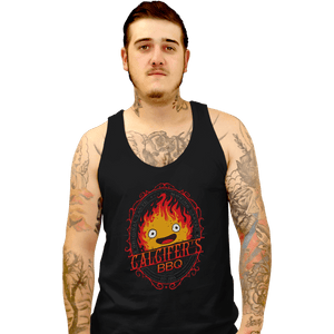 Shirts Tank Top, Unisex / Small / Black Calcifers BBQ