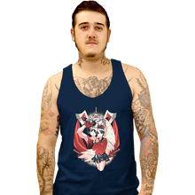 Load image into Gallery viewer, Daily_Deal_Shirts Tank Top, Unisex / Small / Navy Fortune Teller
