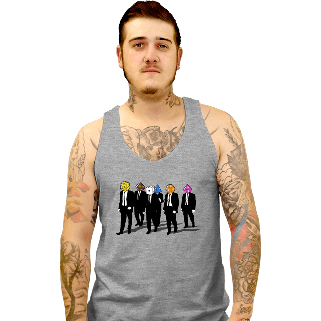 Daily_Deal_Shirts Tank Top, Unisex / Small / Sports Grey Reservoir Dice