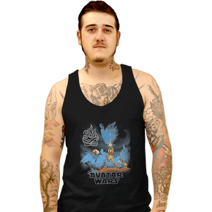 Shirts Tank Top, Unisex / Small / Black Avatar Wars