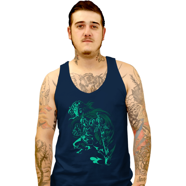 Secret_Shirts Tank Top, Unisex / Small / Navy The Kingdom Must Endure