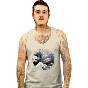 Secret_Shirts Tank Top, Unisex / Small / White The Great Alien