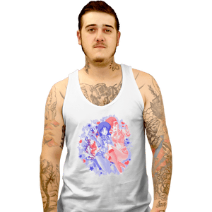 Shirts Tank Top, Unisex / Small / White Dirty Pair