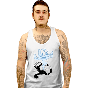 Shirts Tank Top, Unisex / Small / White RIP Felix