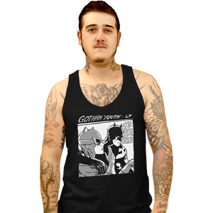 Shirts Tank Top, Unisex / Small / Black Gotham Youth