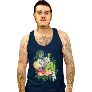 Shirts Tank Top, Unisex / Small / Navy Do You Love Me