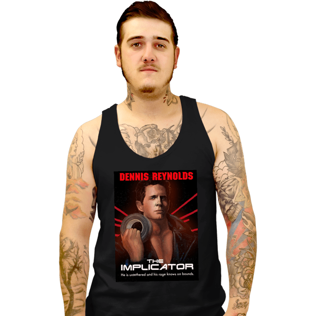 Daily_Deal_Shirts Tank Top, Unisex / Small / Black The Implicator