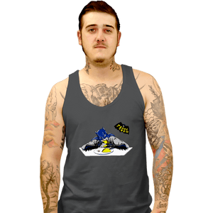 Shirts Tank Top, Unisex / Small / Charcoal Taco Man