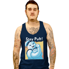 Load image into Gallery viewer, Shirts Fitted Shirts, Woman / Small / Navy Stay Puft!
