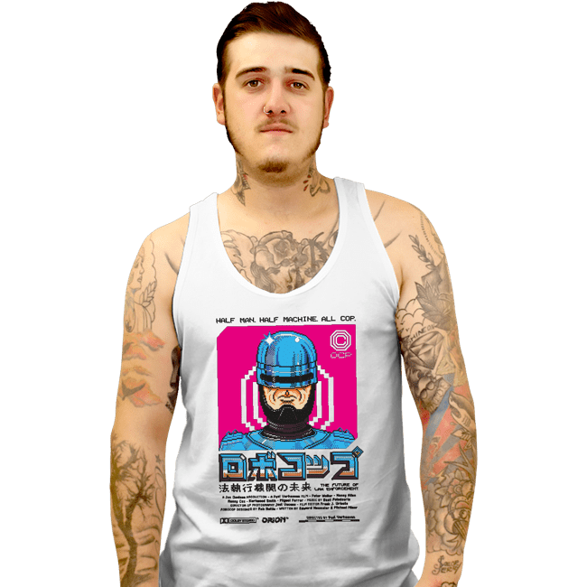 Secret_Shirts Tank Top, Unisex / Small / White Robokoppu