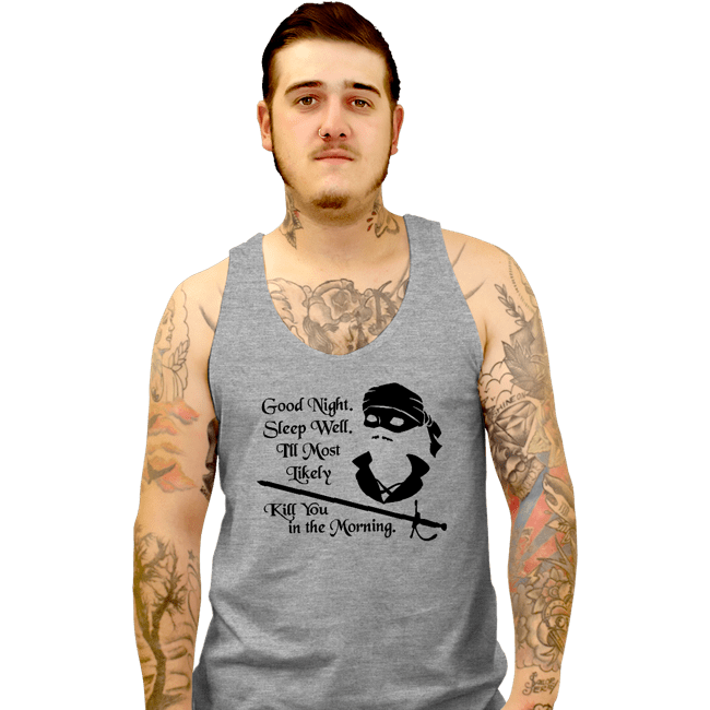 Shirts Tank Top, Unisex / Small / Sports Grey Good Night