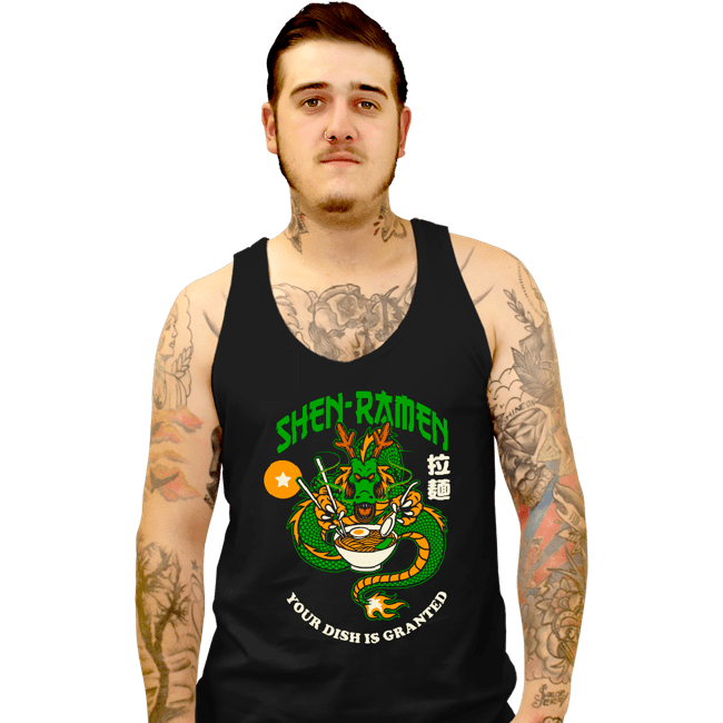 Secret_Shirts Tank Top, Unisex / Small / Black Shen Ramen