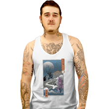 Load image into Gallery viewer, Daily_Deal_Shirts Tank Top, Unisex / Small / White Unicorn Ukiyo-e
