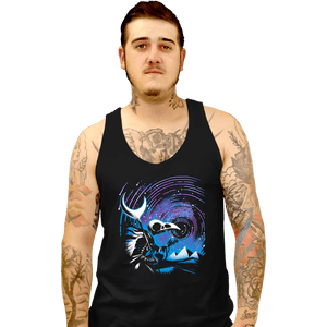 Daily_Deal_Shirts Tank Top, Unisex / Small / Black Traces Of Stars