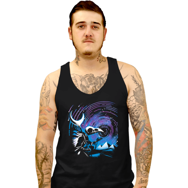 Daily_Deal_Shirts Tank Top, Unisex / Small / Black Traces Of Stars