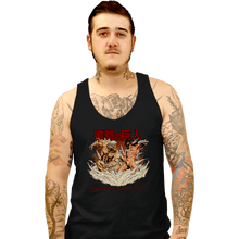 Load image into Gallery viewer, Shirts Tank Top, Unisex / Small / Black Titan VS Titan
