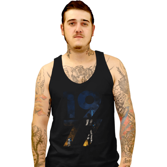 Shirts Tank Top, Unisex / Small / Black 1977 SW
