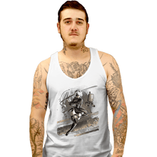 Load image into Gallery viewer, Shirts Tank Top, Unisex / Small / White The Weight Of The World
