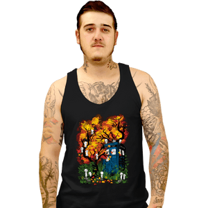 Secret_Shirts Tank Top, Unisex / Small / Black Doctor In The Forest