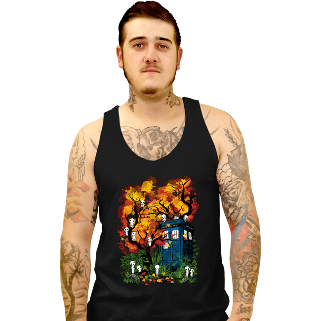Secret_Shirts Tank Top, Unisex / Small / Black Doctor In The Forest