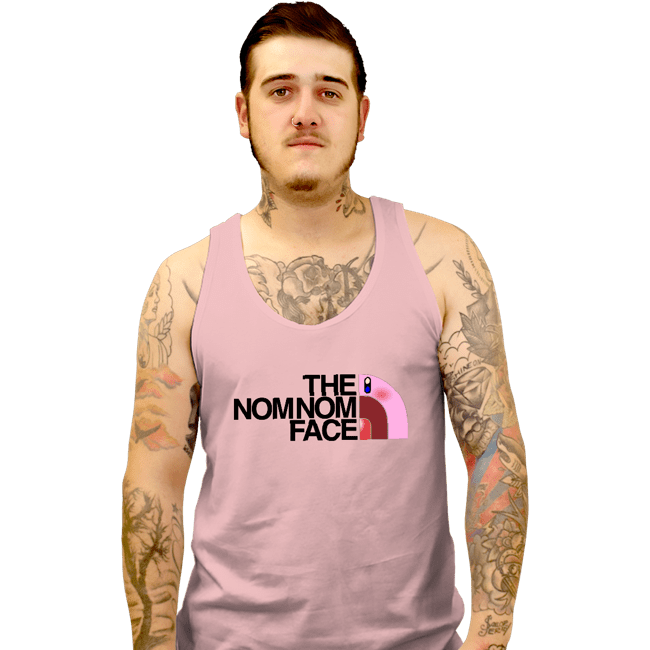 Secret_Shirts Tank Top, Unisex / Small / Pink The Nom Nom Face