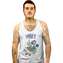 Load image into Gallery viewer, Daily_Deal_Shirts Tank Top, Unisex / Small / White Luigi&#39;s Trattoria
