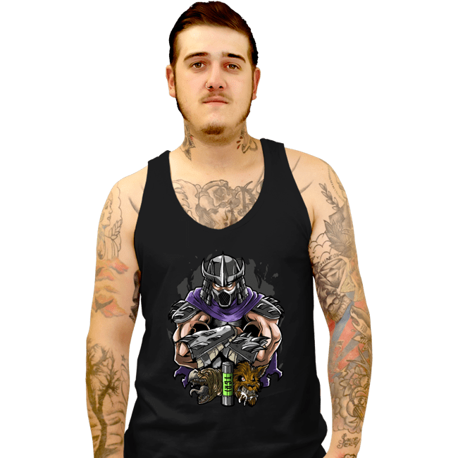 Secret_Shirts Tank Top, Unisex / Small / Black The Shredder Of Brothers