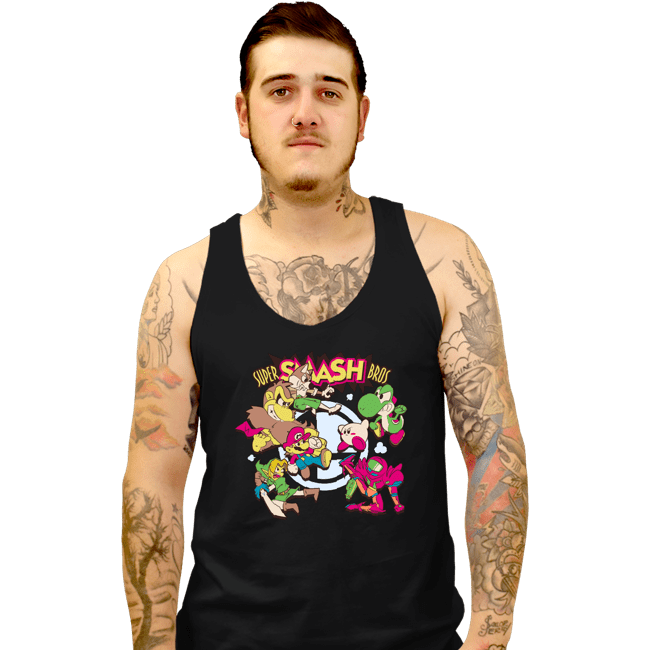 Secret_Shirts Tank Top, Unisex / Small / Black The Smash Team
