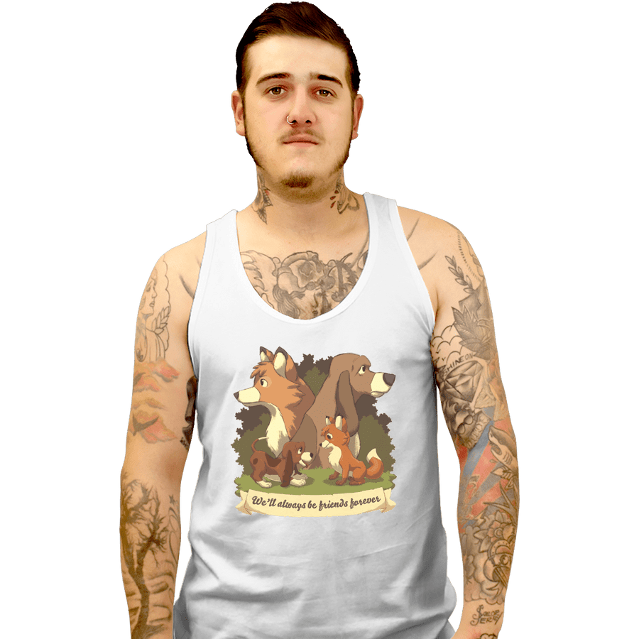 Shirts Tank Top, Unisex / Small / White Forever Is A Long Time