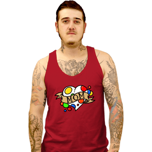 Secret_Shirts Tank Top, Unisex / Small / Red Mom