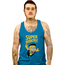 Load image into Gallery viewer, Secret_Shirts Tank Top, Unisex / Small / Sapphire Super Invicible Boy
