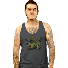 Load image into Gallery viewer, Shirts Tank Top, Unisex / Small / Charcoal Jurassic Park
