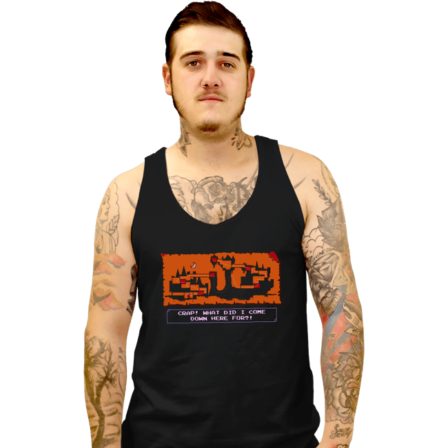 Secret_Shirts Tank Top, Unisex / Small / Black Forgetfulvania