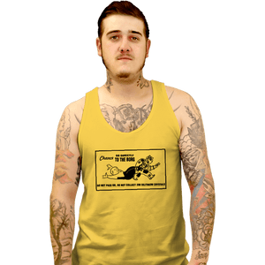 Secret_Shirts Tank Top, Unisex / Small / Gold Where No Man Has Gone Before