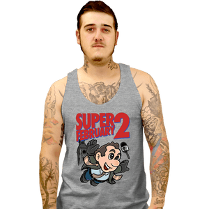 Daily_Deal_Shirts Tank Top, Unisex / Small / Sports Grey Super Ground Hog Day