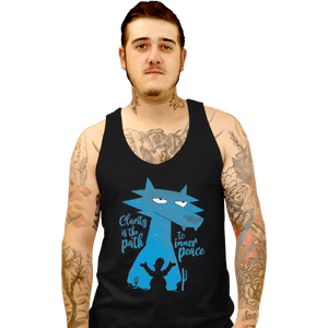 Secret_Shirts Tank Top, Unisex / Small / Black Space Coyote Secret Sale