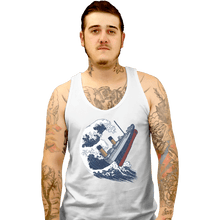 Load image into Gallery viewer, Shirts Tank Top, Unisex / Small / White The Wave Titanic
