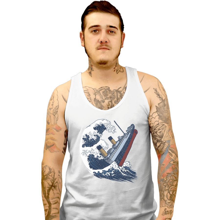 Shirts Tank Top, Unisex / Small / White The Wave Titanic
