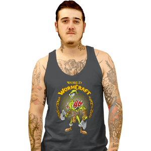 Secret_Shirts Tank Top, Unisex / Small / Charcoal World of Wormcraft