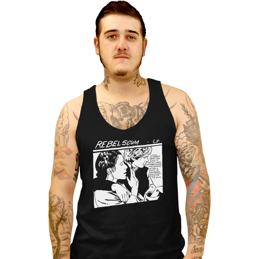 Shirts Tank Top, Unisex / Small / Black Rebel Scum LP