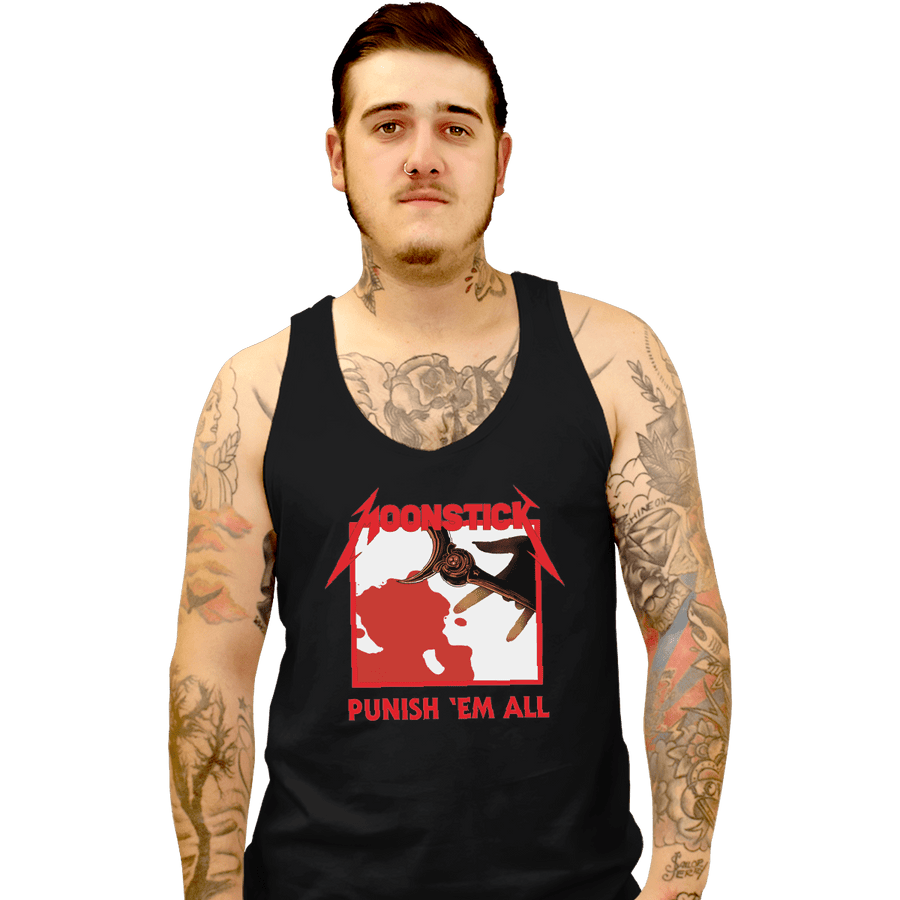 Shirts Tank Top, Unisex / Small / Black Punish 'Em All