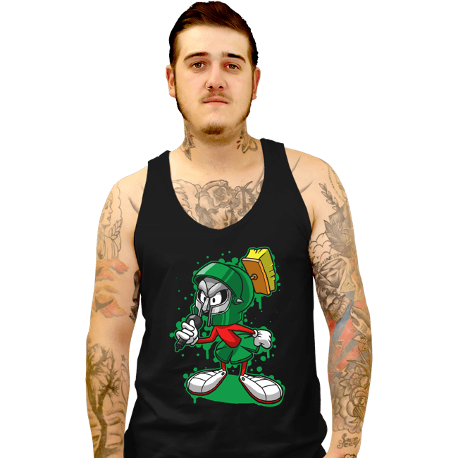 Secret_Shirts Tank Top, Unisex / Small / Black MM DOOM