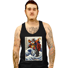 Load image into Gallery viewer, Daily_Deal_Shirts Tank Top, Unisex / Small / Black Heavyarms Wave
